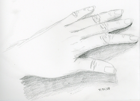 My left hand