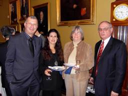 Yossi and Tsafra Nir, Marge Bardeen, David Hitlin  