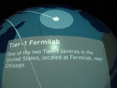 The Interactive Globe features information about facilities working with CERN world wide.