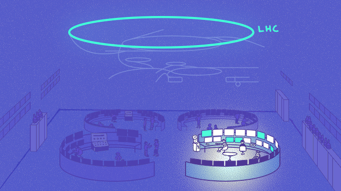 Illustration of CCC LHC Island