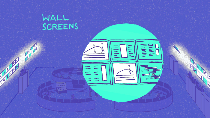 Illustration of CCC Wall Screens