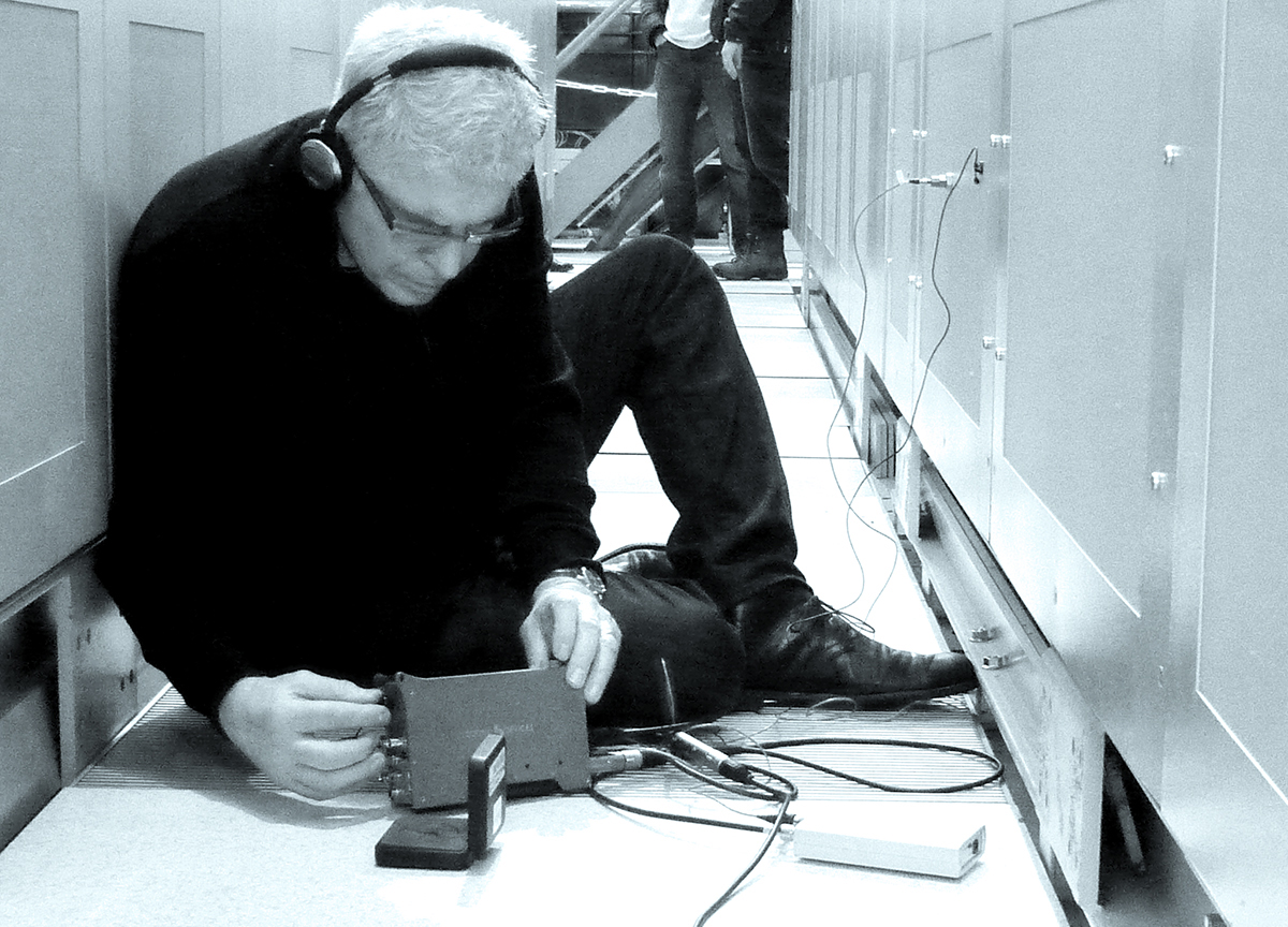 Photo of Cern's Bill Fontana