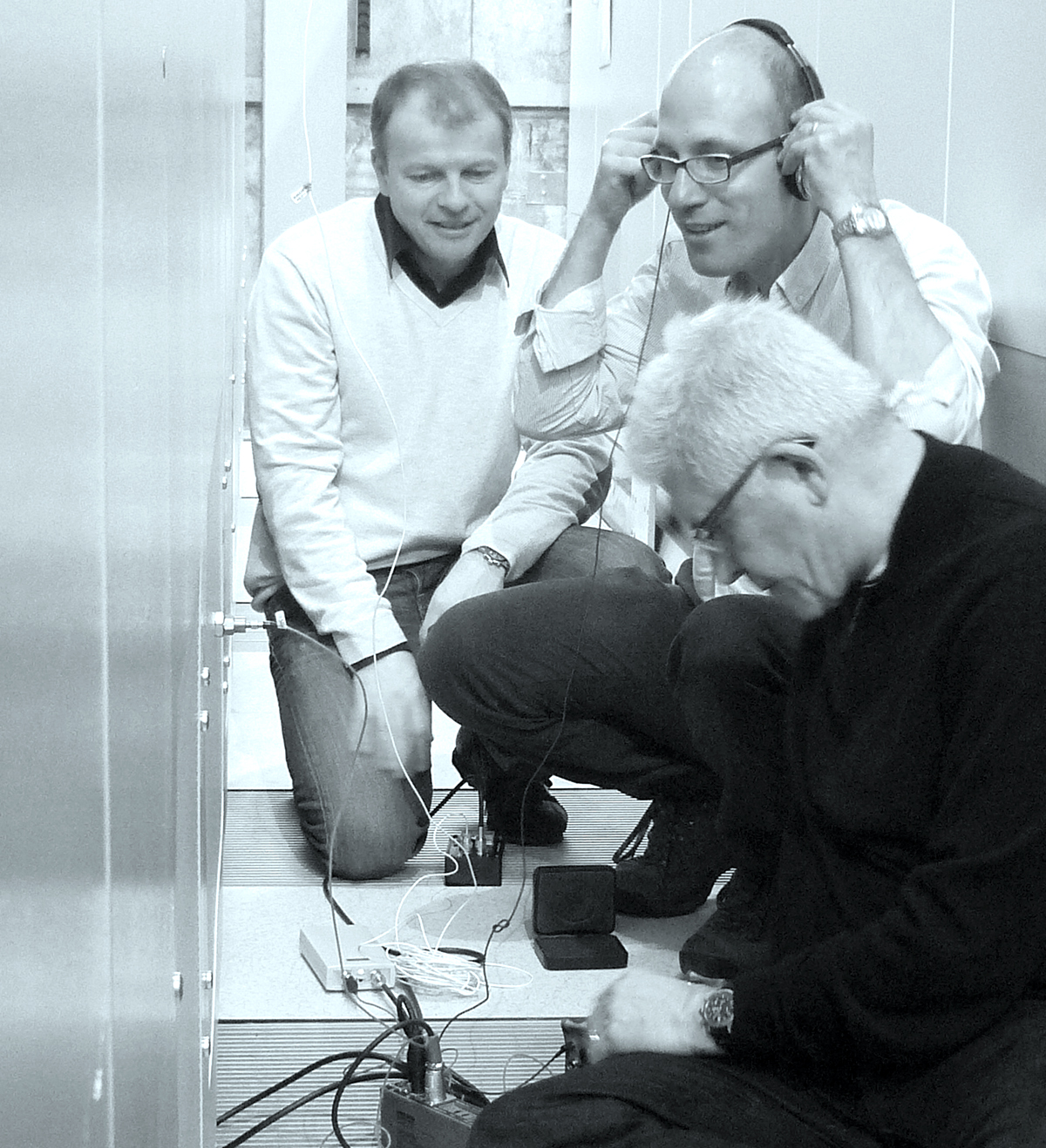 Photo of Cern's Bill Fontana
