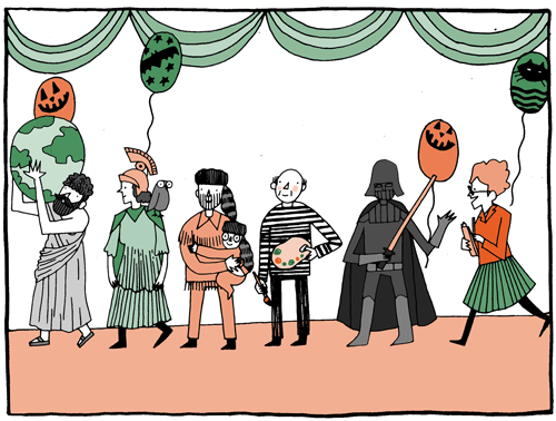Animation of Halloween Physics Experiment