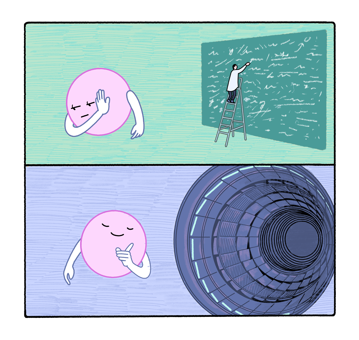 A particle eschews exact units of measurement; A particle likes experimental units of measurements.