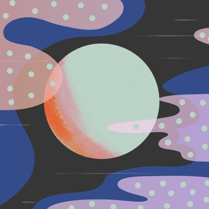 Illustration of a neutrino