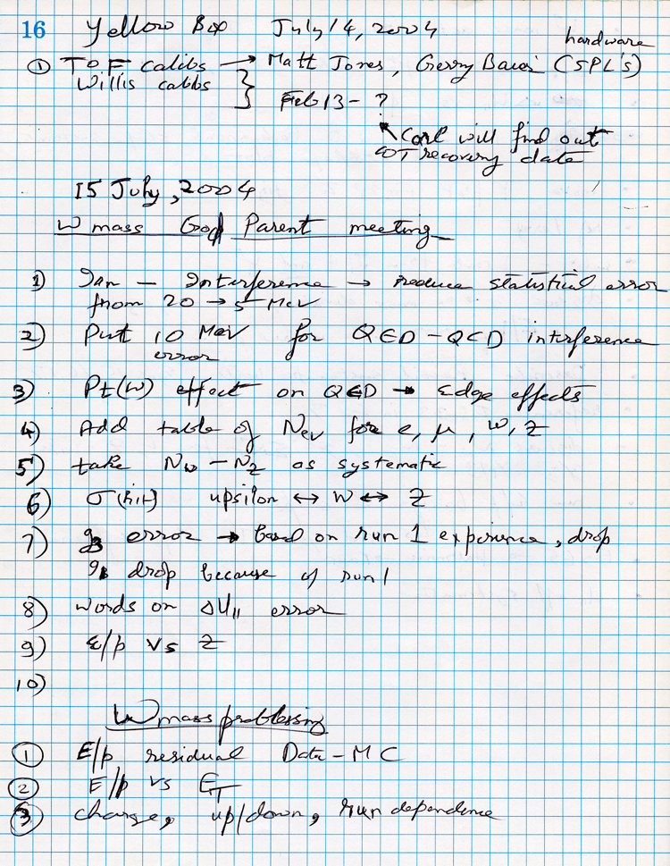 Logbook of February 2012