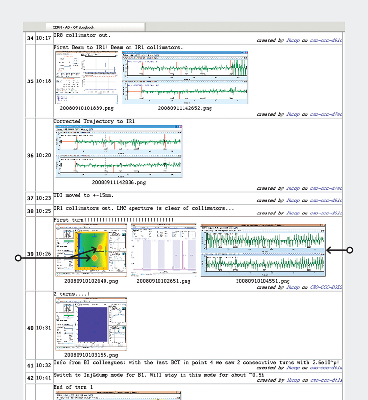Logbook of November 2008
