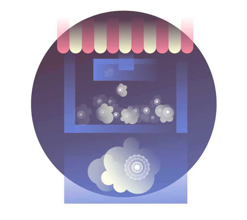 Illustration of Supernovae Popcorn