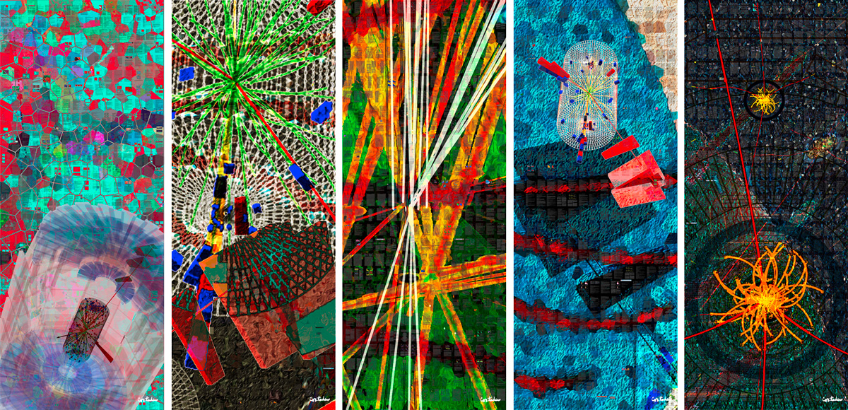 Illustration of 6 LHC Banners
