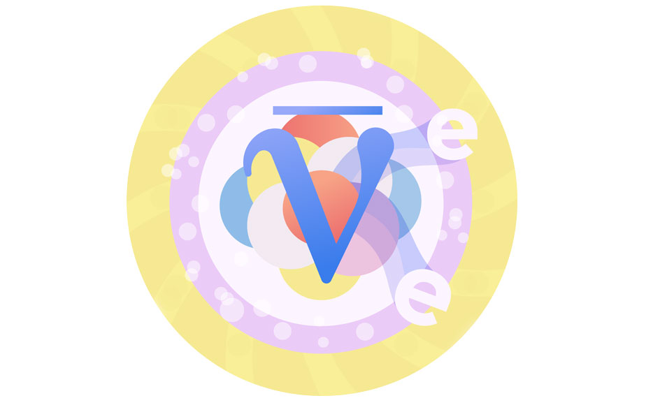 Illustration of Neutrinos antiparticle
