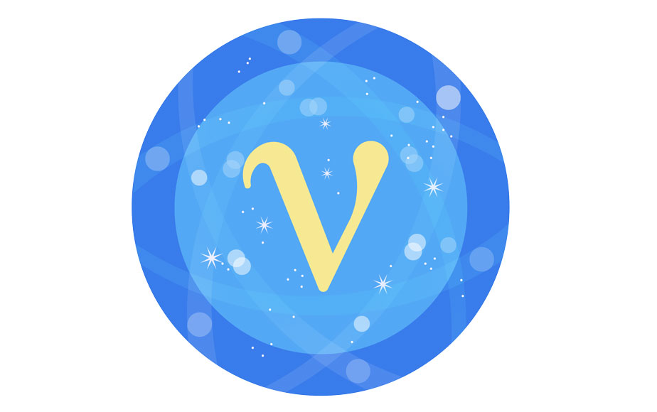 Illustration of Neutrinos cosmic