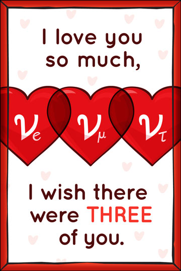 Illustration of Valentine-Neutrino