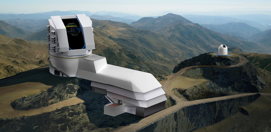 Photo of LSST rendering