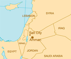 map of Middle East