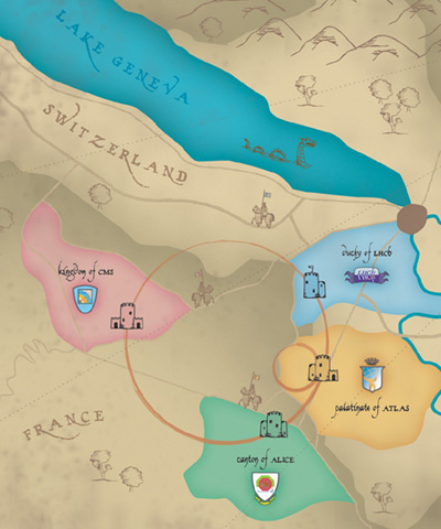 CERN Map