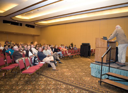 Barry Barish speaking