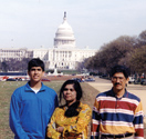 Pushpa and Chandra Bhat