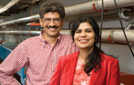 Pushpa and Chandra Bhat