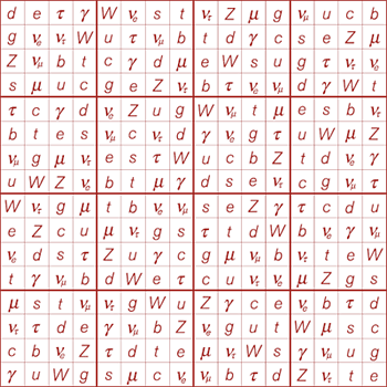 sudoku solution