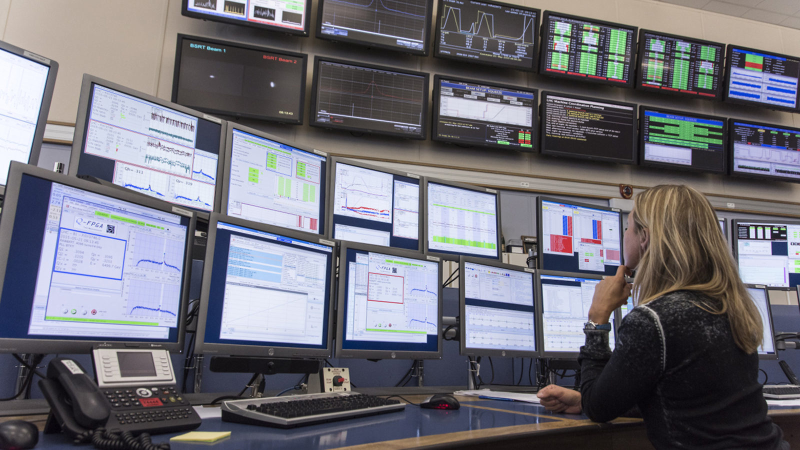 Photo of 13 TeV screens