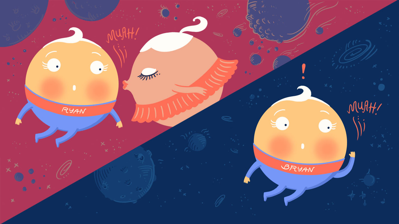 Illustration of Quantum Entanglement