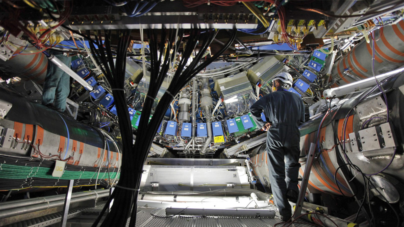 Photo of ATLAS shutsdown work