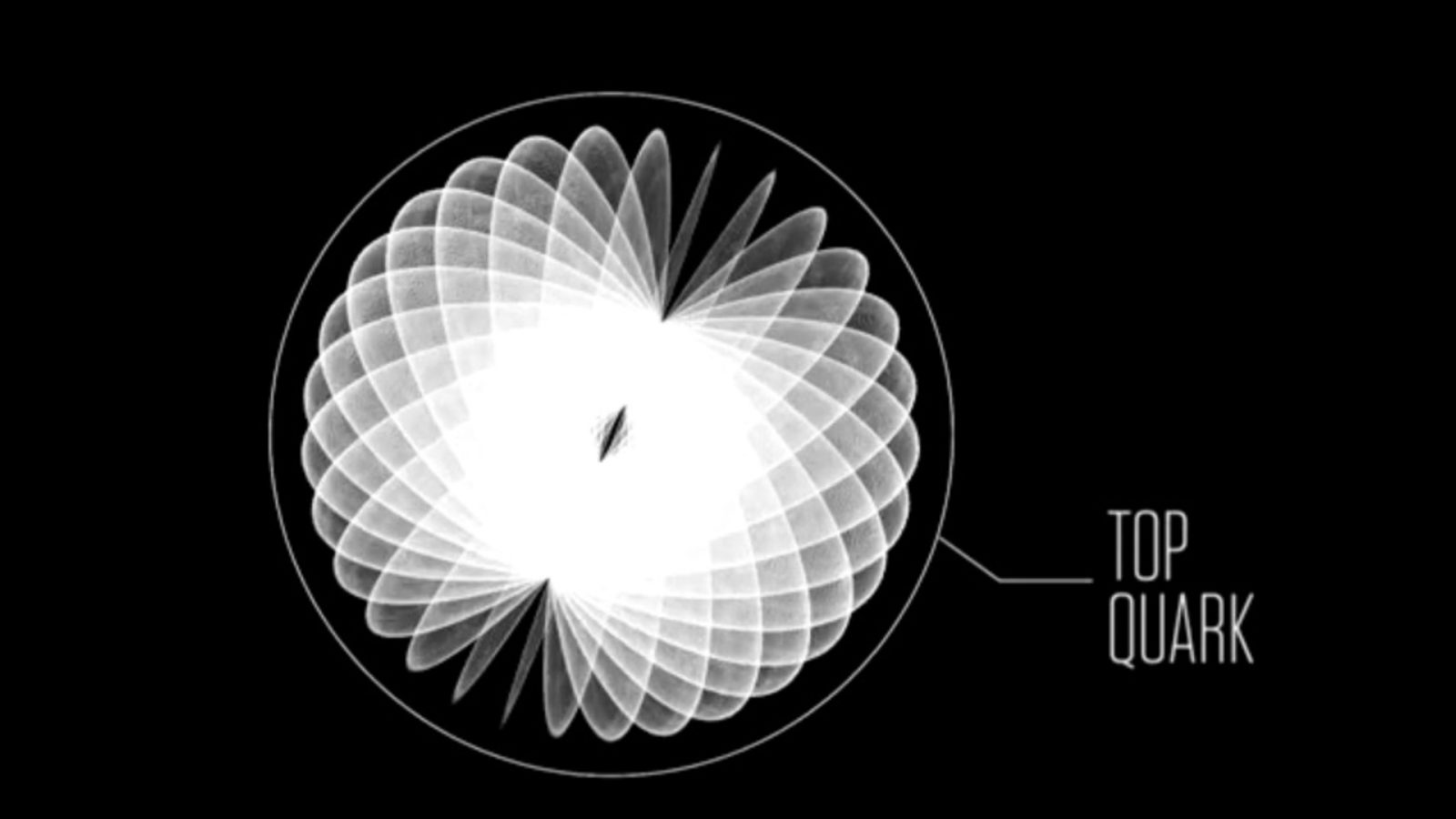 Video still image of top quark 