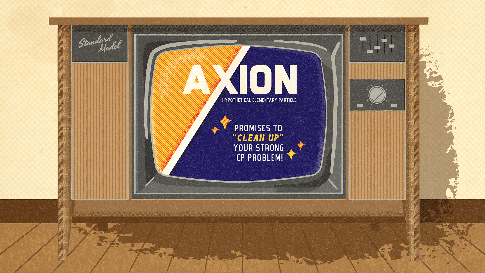 Advertised in television 