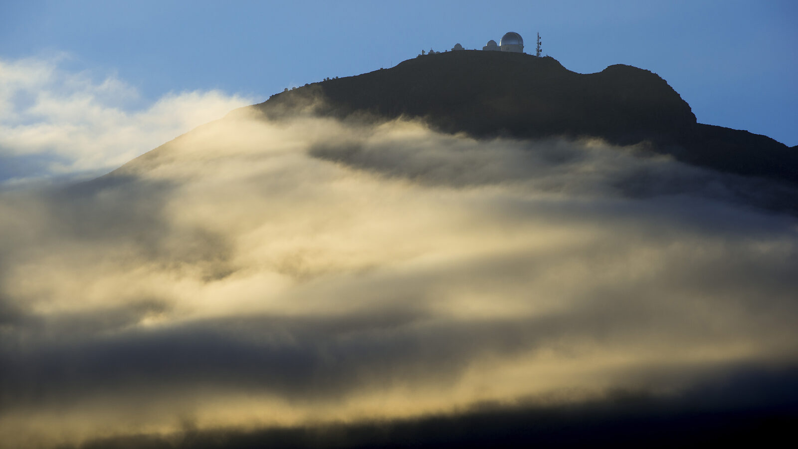Cerro Tololo Inter-American Observatory above the clouds