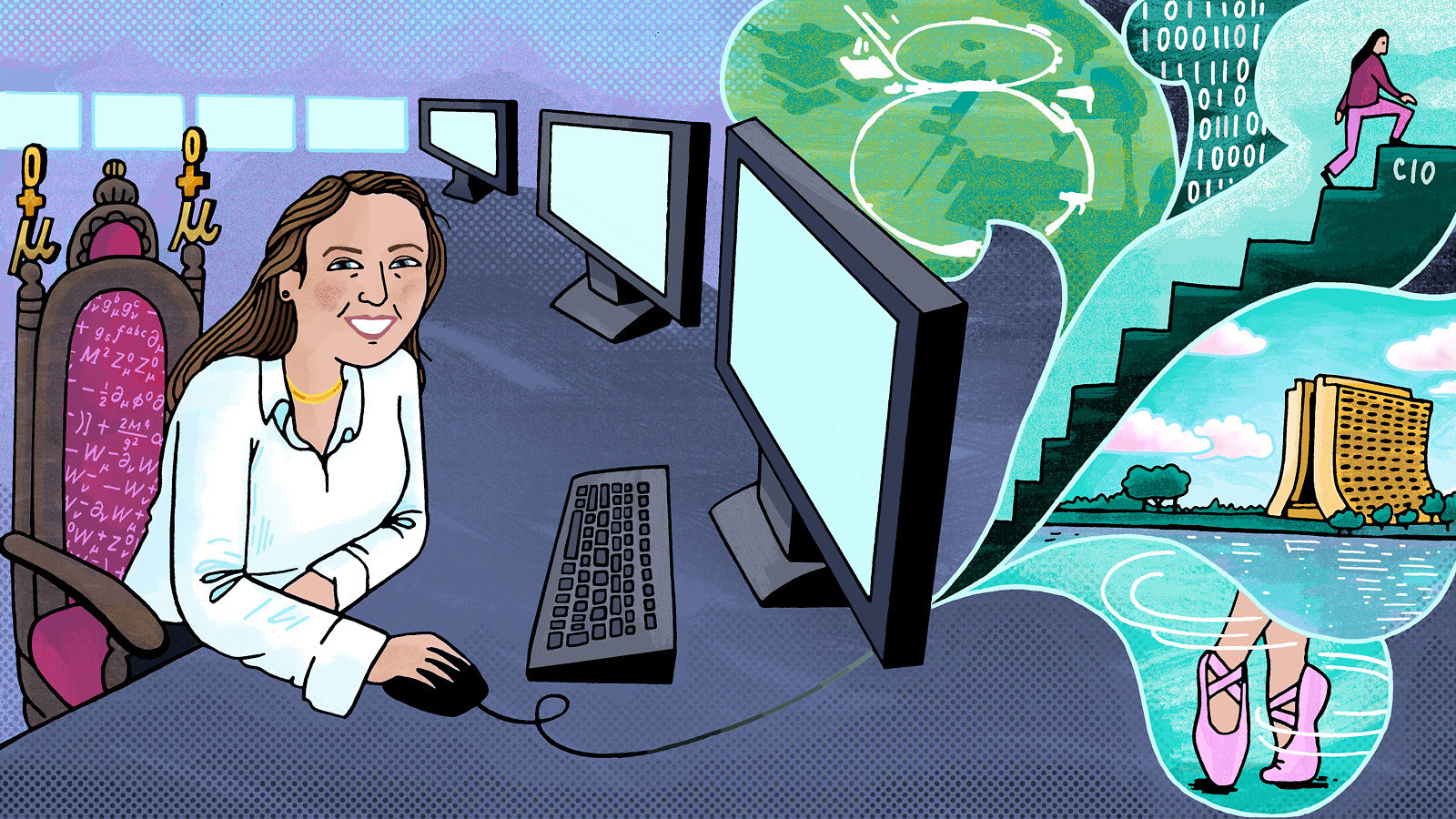 An illustration of Liz Sexton-Kennedy
