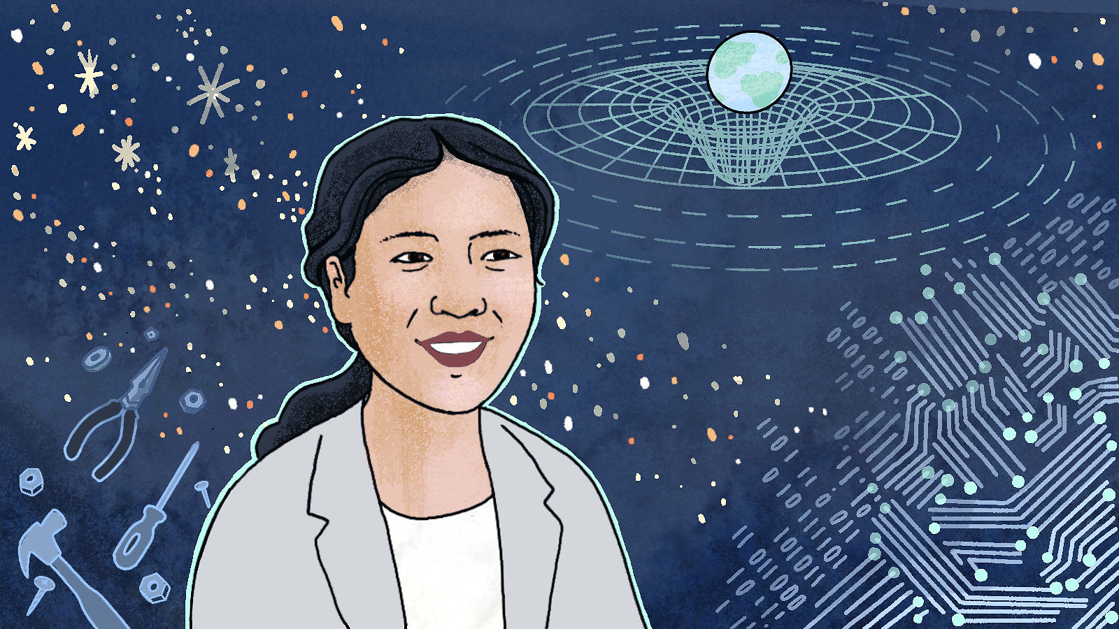 Scientist Reina Reyes