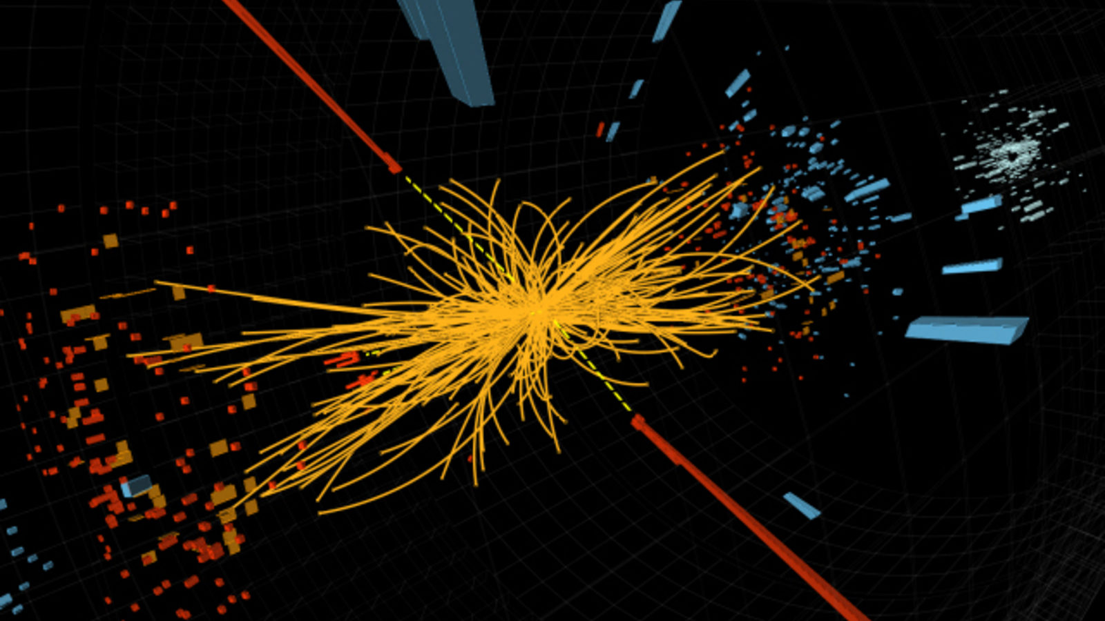 Image of CMS Higgs collision
