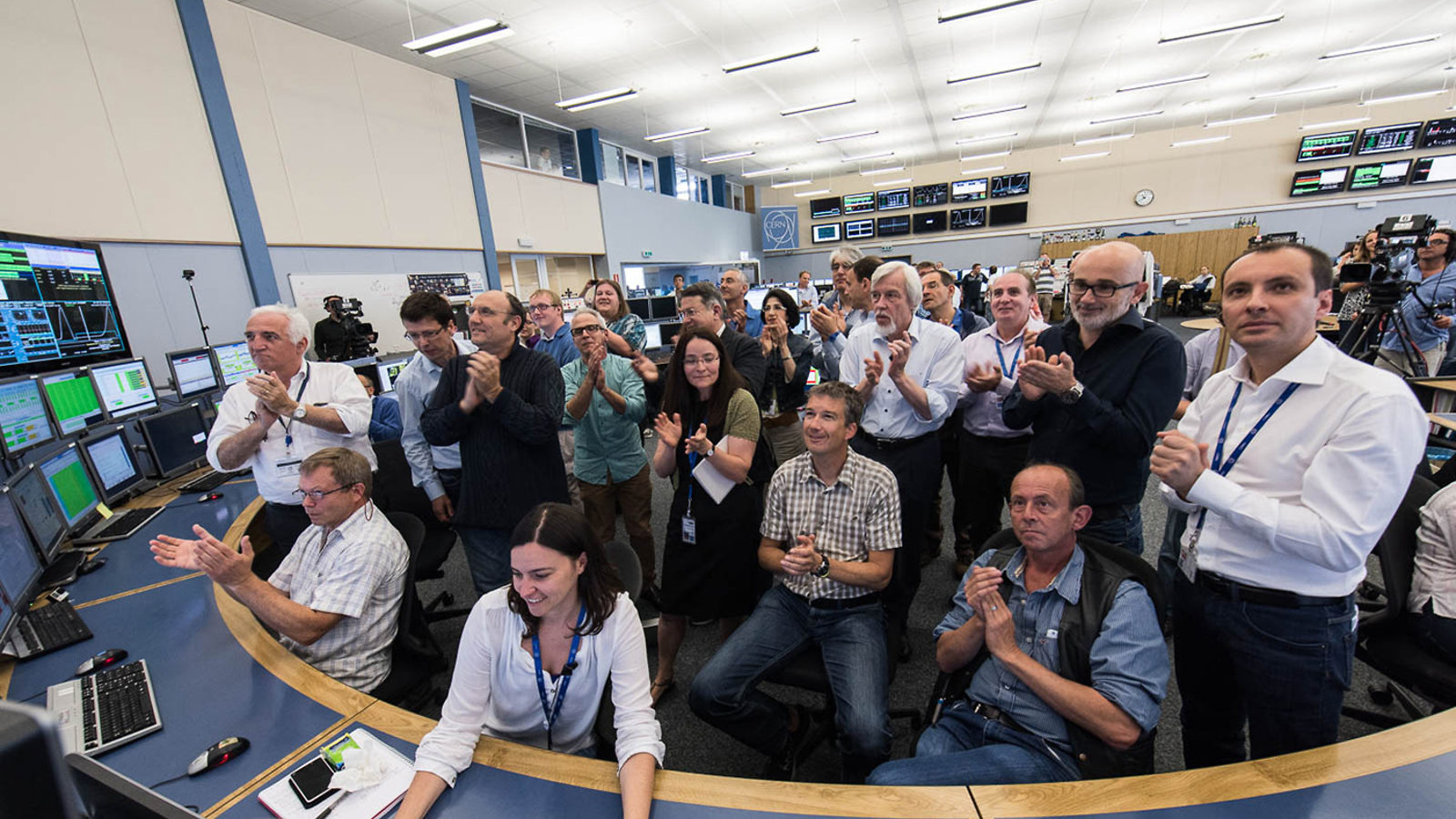 Photo of 13 TeV applause