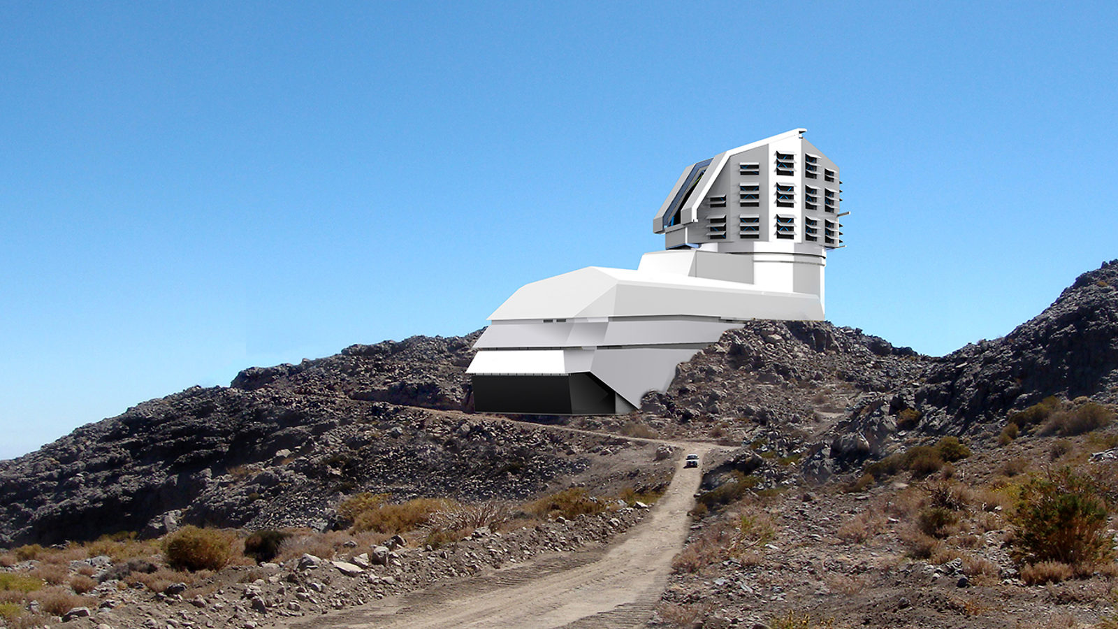 Photo of LSST rendering