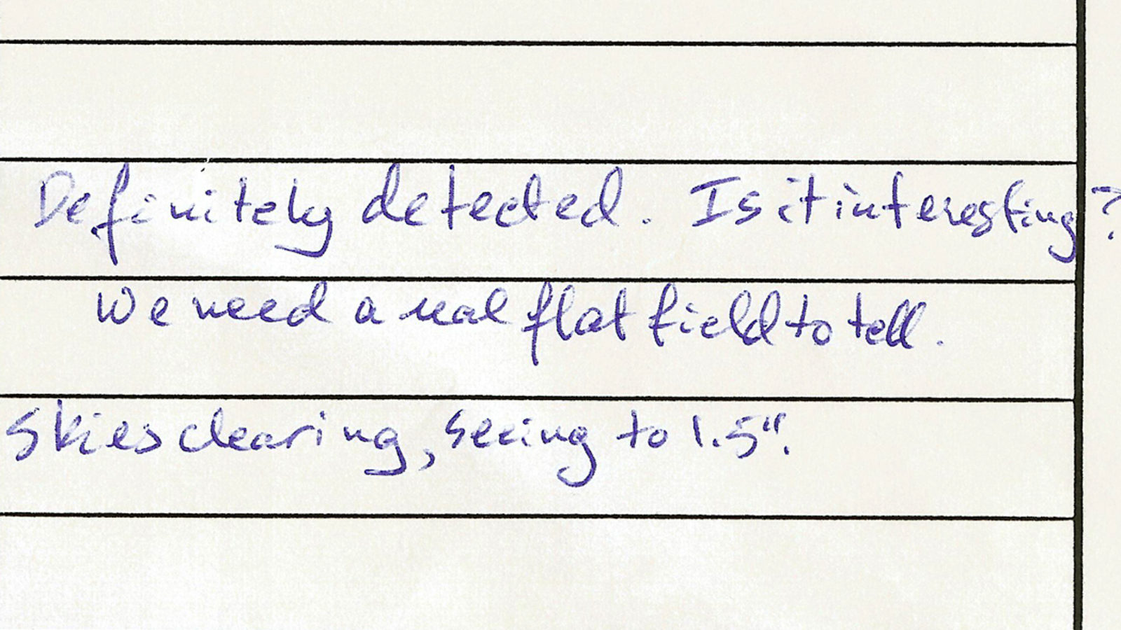 Logbook of April 2005
