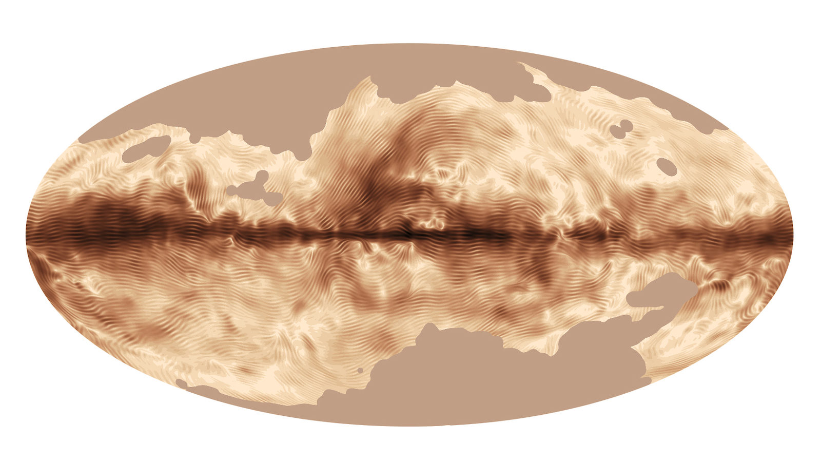 Illustration of Milky Way fingerprint