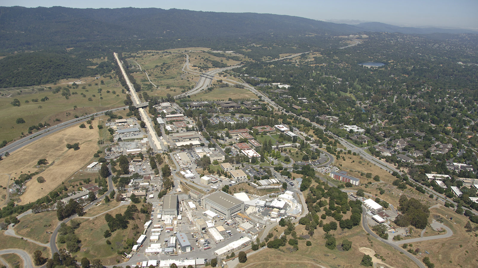 Photo of SLAC aerial