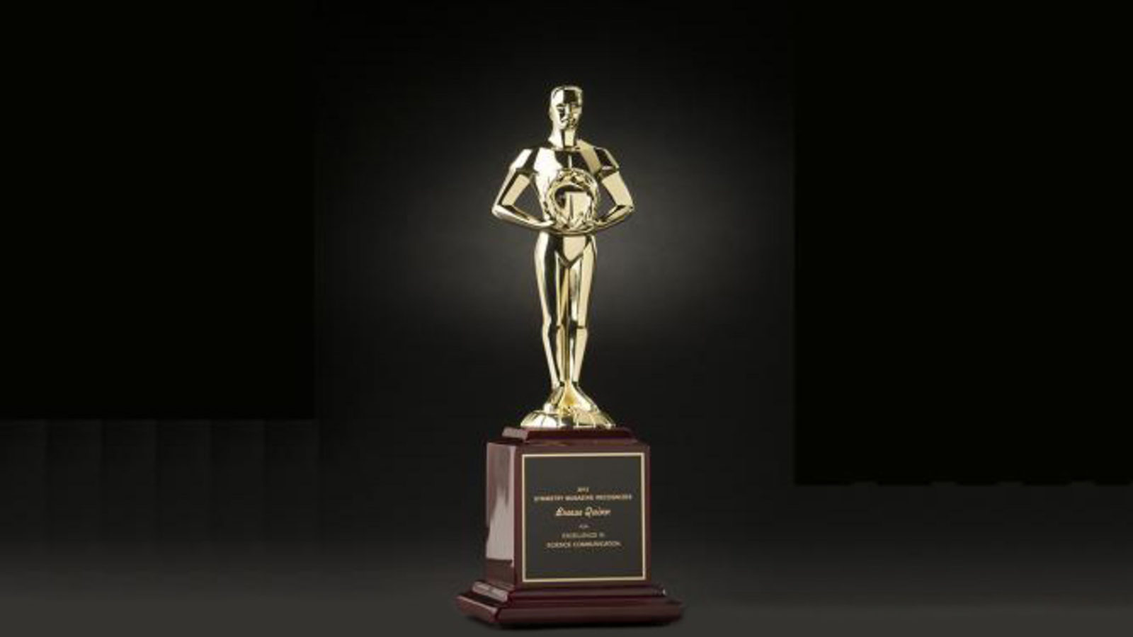 Photo of Symmy 2013 award