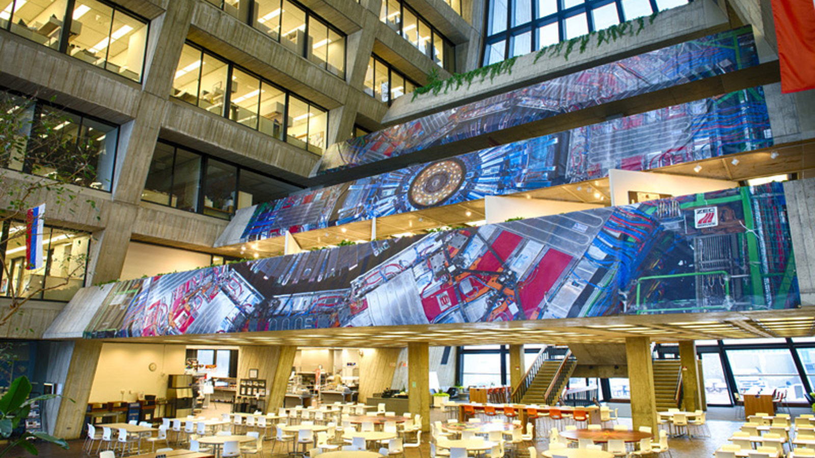 Photo of CMS art banner
