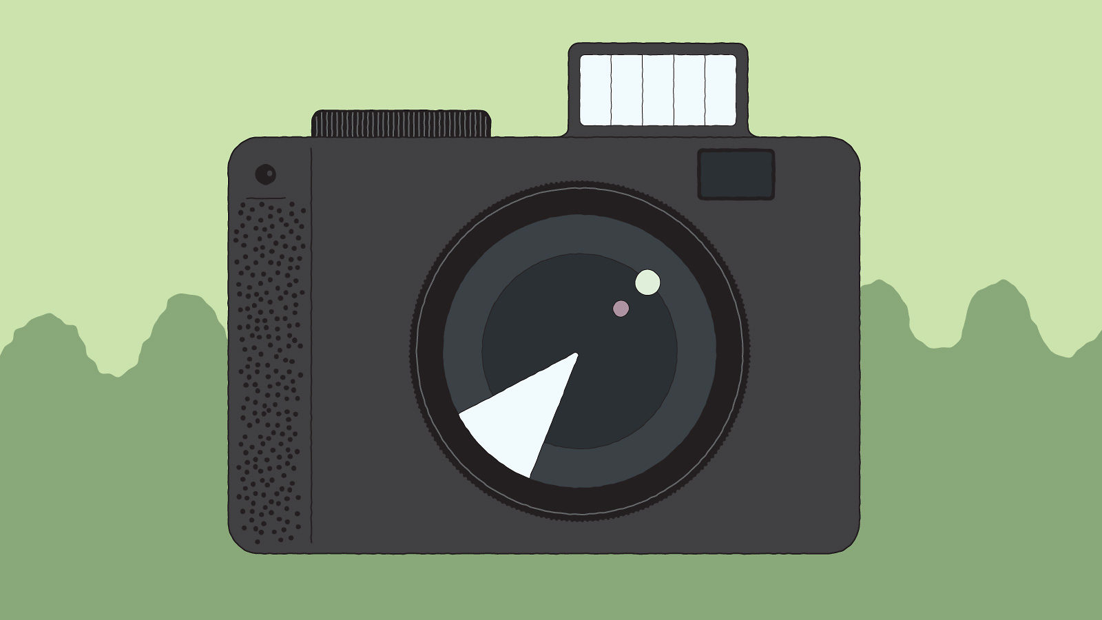 Illustration of a camera