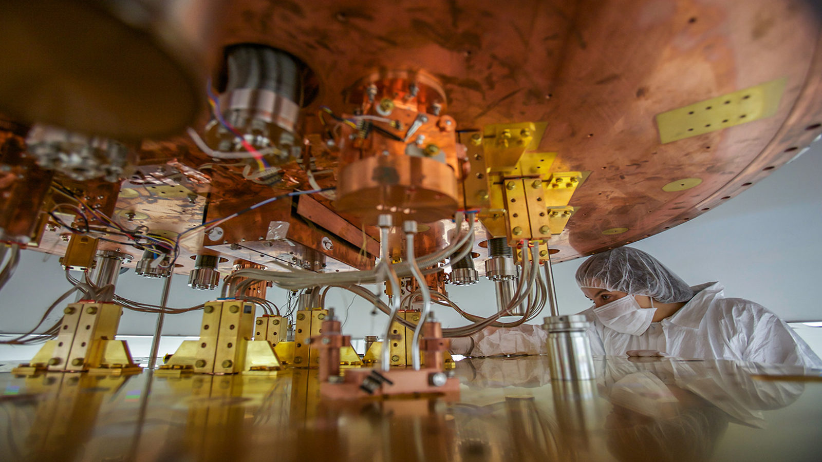 Photo of cuore cryostat