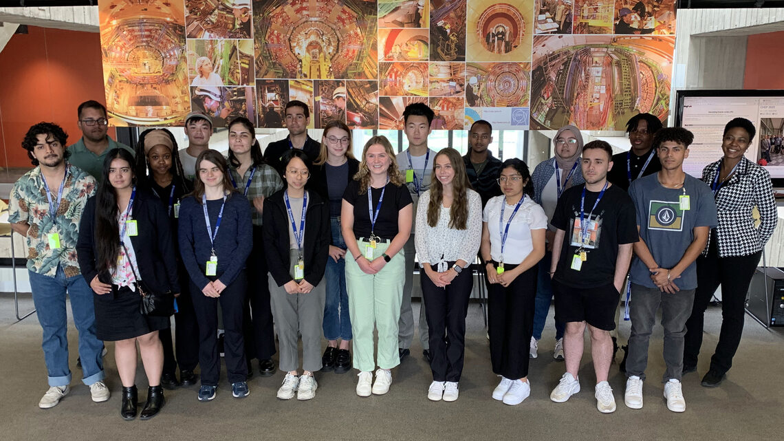 CMS intern group photo