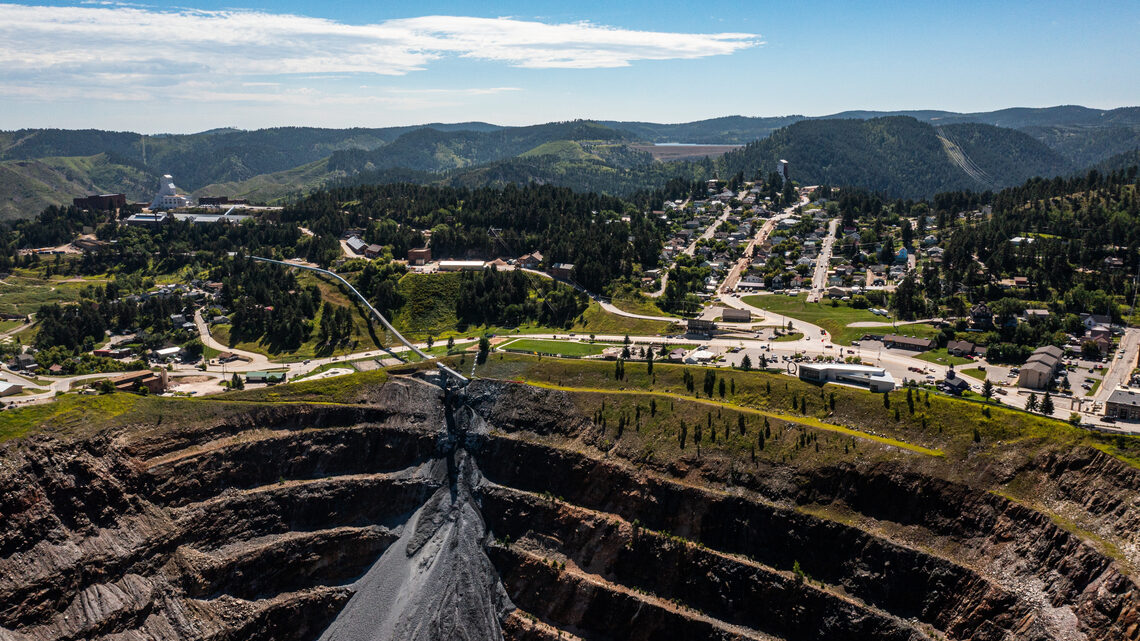 Open cut mine