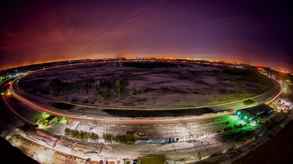 Photo of The Tevatron 
