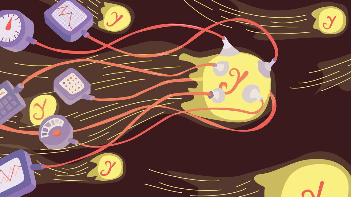 Illustration of measurements on photons