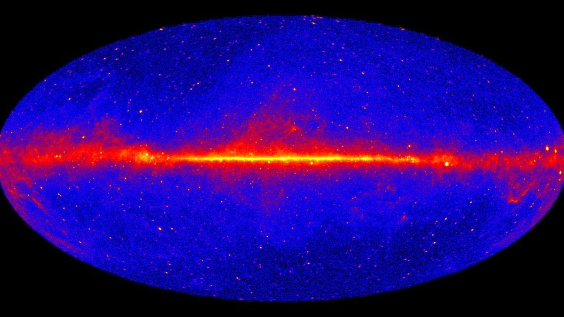 The sky in gamma rays with energies greater than 1 gigaelectronvolts
