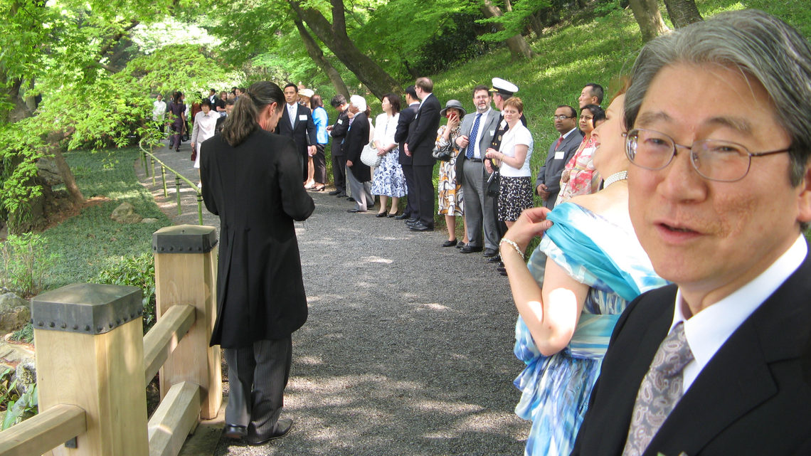 Attendees of the event