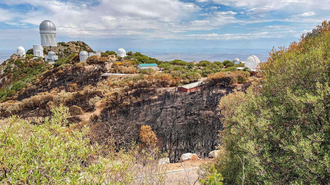 DESI’s home on the Mayall Telescope