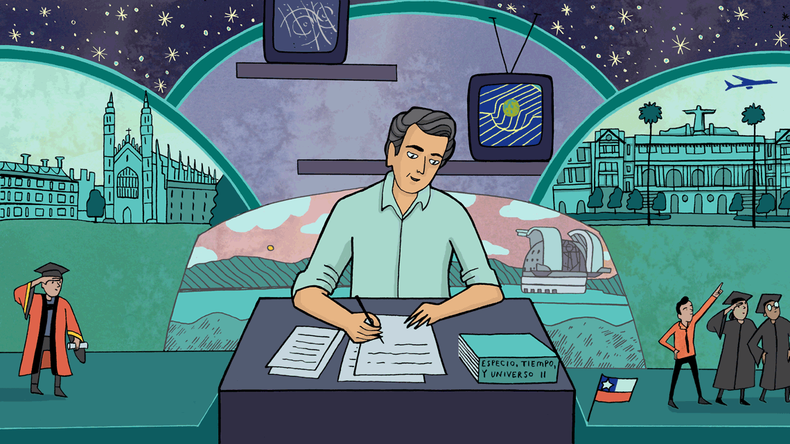 Hernán Quintana Godoy working